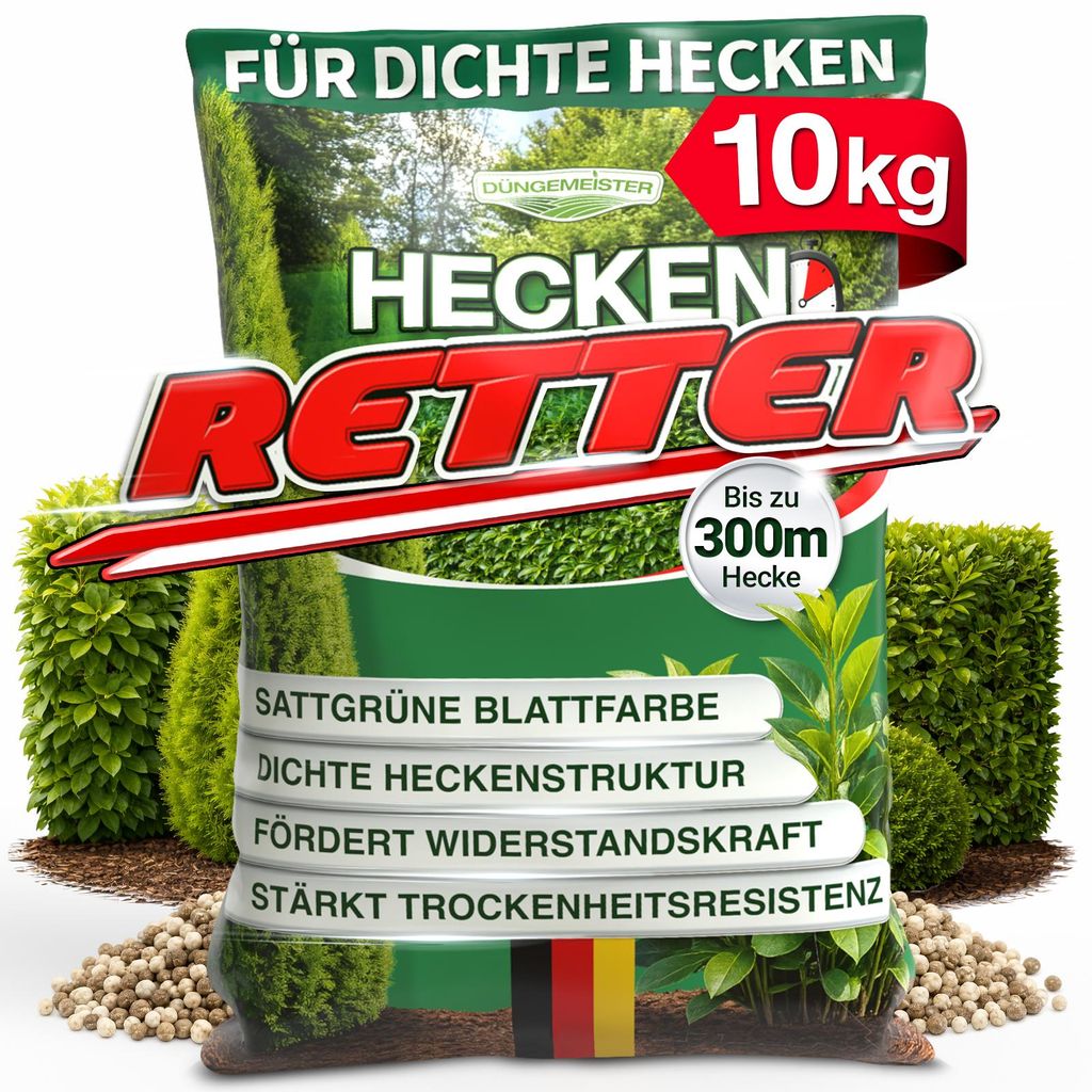 Heckenretter Heckendünger Dünger für grüne Hecken Turbo Produktbild 