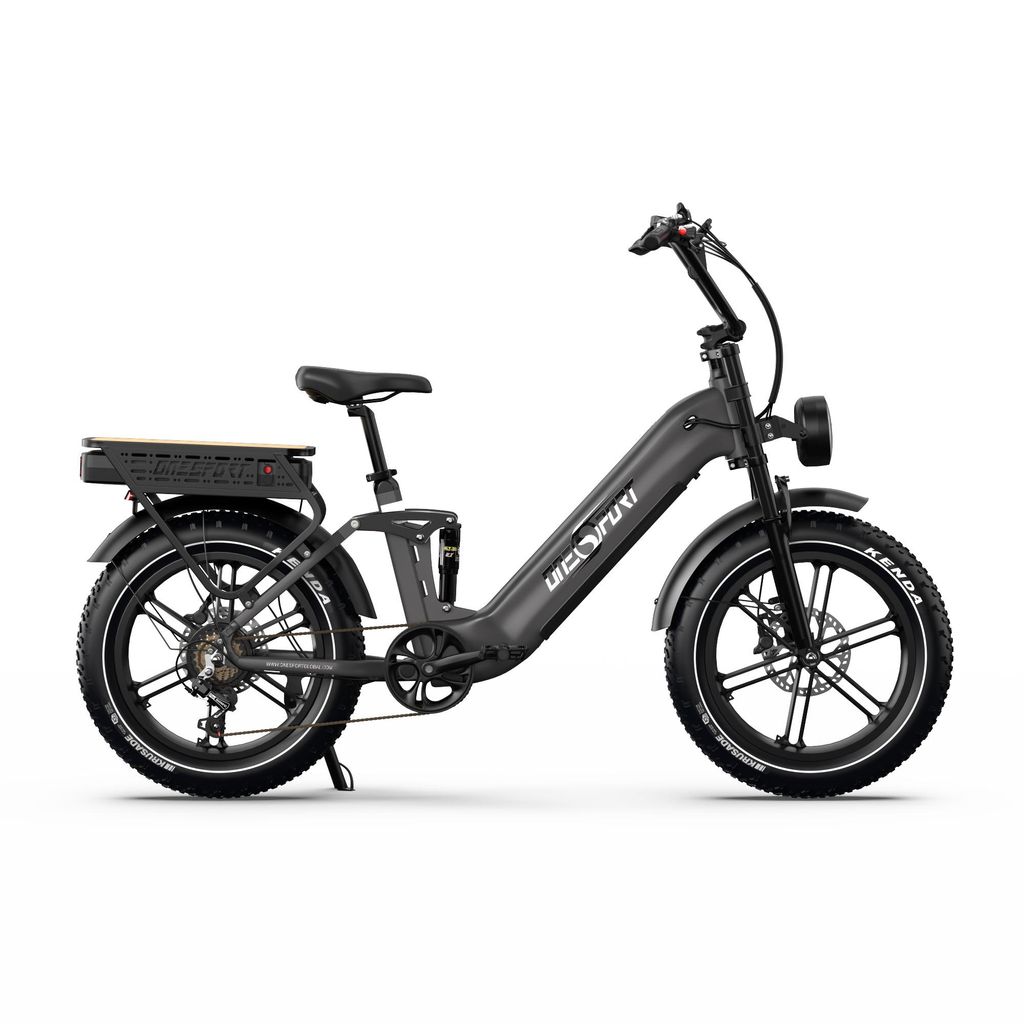 Onesport 20 Zoll Elektrofahrrad Pedelec, Doppelbatterie 48V/18Ah ,250W Motor,25km/h