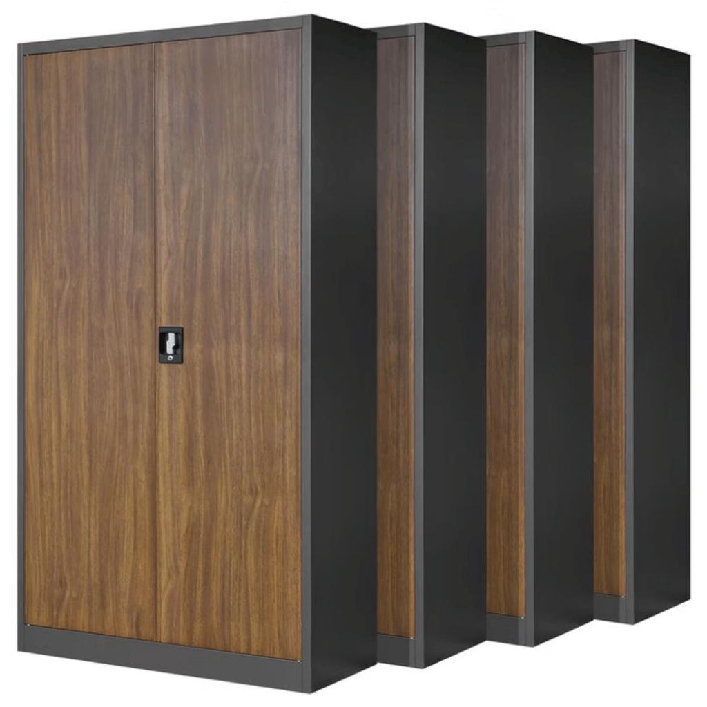MegaDeal 4x Aktenschrank abschließbar JAN 5 Ebenen verstellbar Flügeltüren | Metallschrank Werkstatt Mehrzweckschrank Büroschrank aus Stahl Wer...