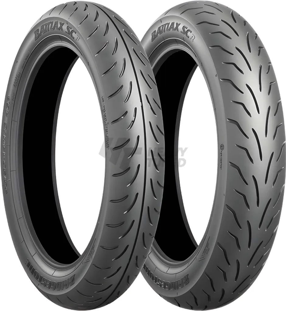 Pneu Bridgestone Battlax SC1 120/90-10 66J TL : Adhérence et Longévité Max