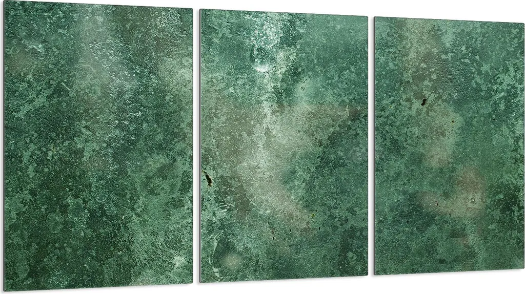Piastre Vetro Ceramica Copriforno 3 Pezzi 30x52 Turchese Ardesia Top