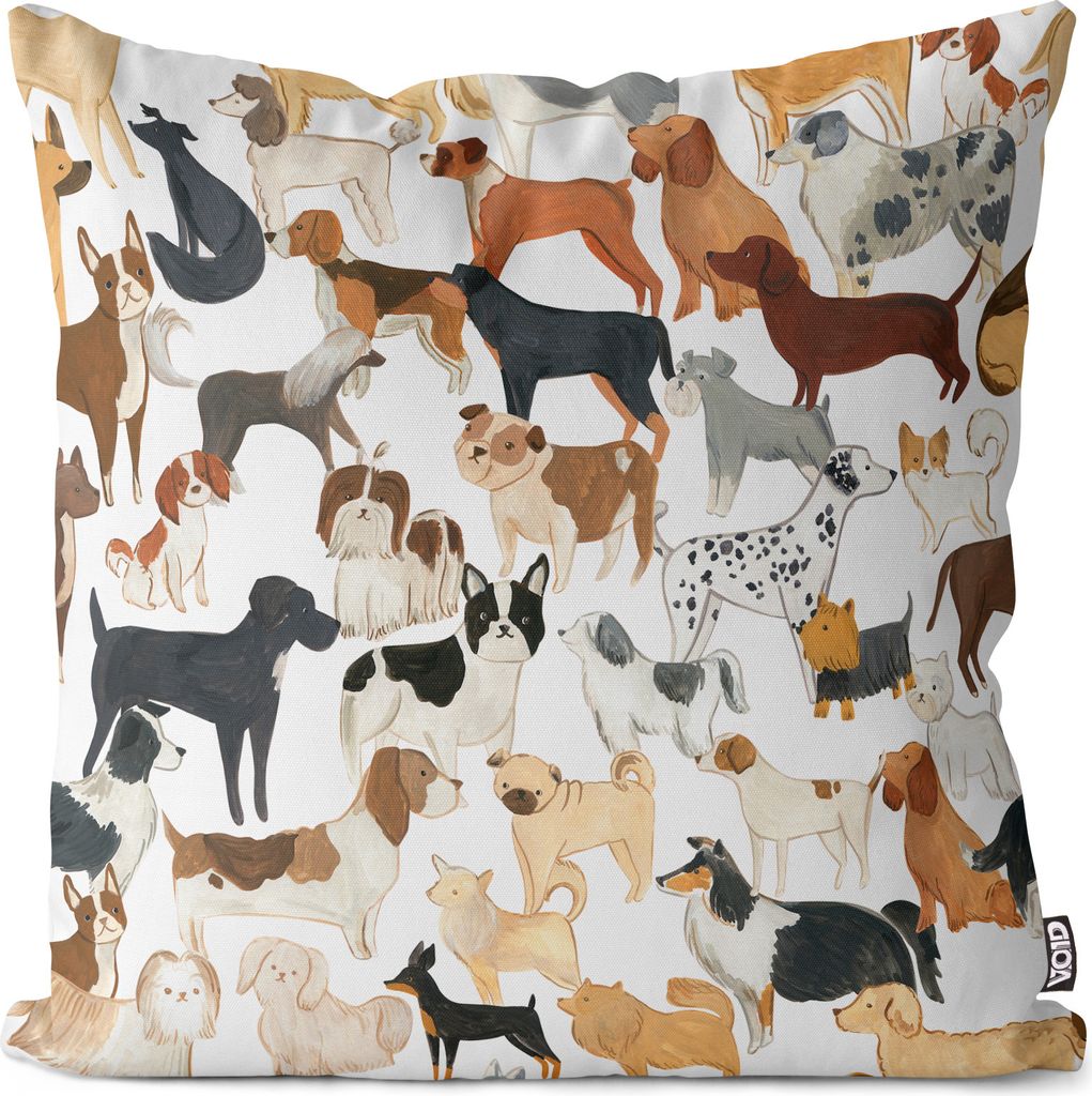 VOID Hunde Zucht Hundeschau Kissenbezug Kissenhülle sofa couch wohnzimmer dekoration wasserfest Outdoor Garten Kissen bezug deko