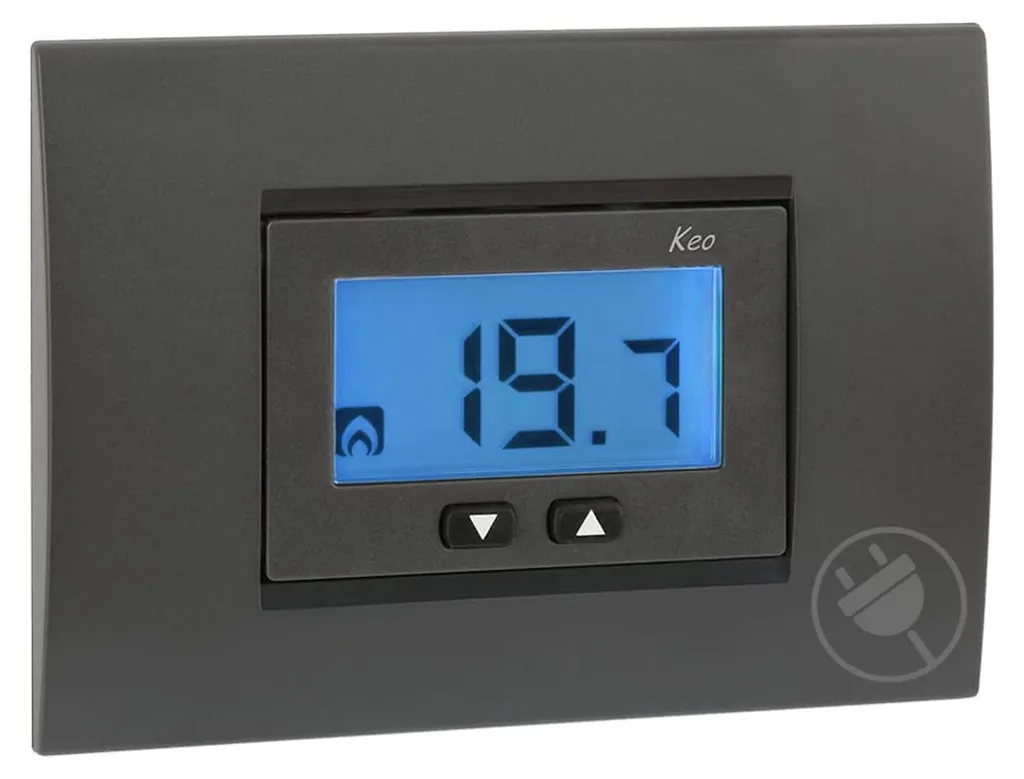 Thermostat Vemer VE558300 Programmable avec Fonction Antigel Murale