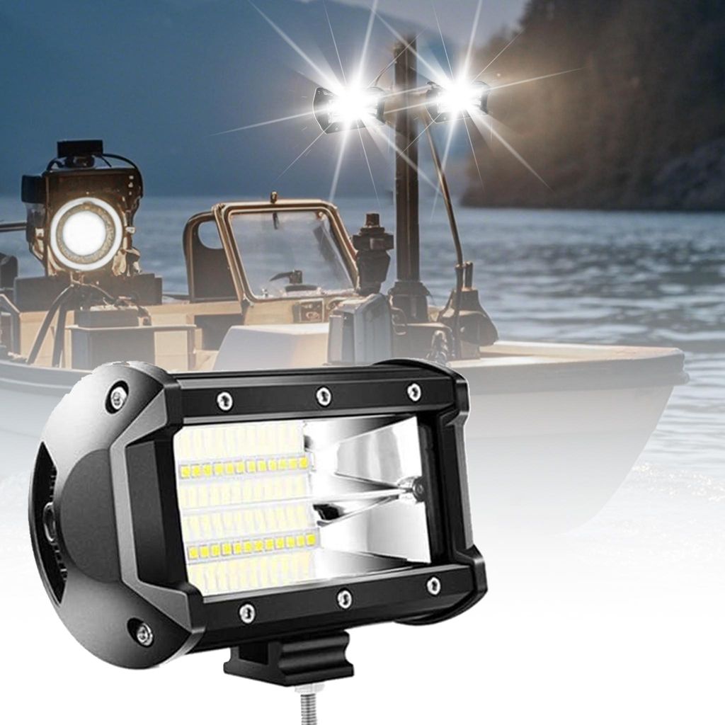 YARDIN LED pracovné svetlo, 4 x 72W, trojriadové, trojoké, Obrázok produktu 