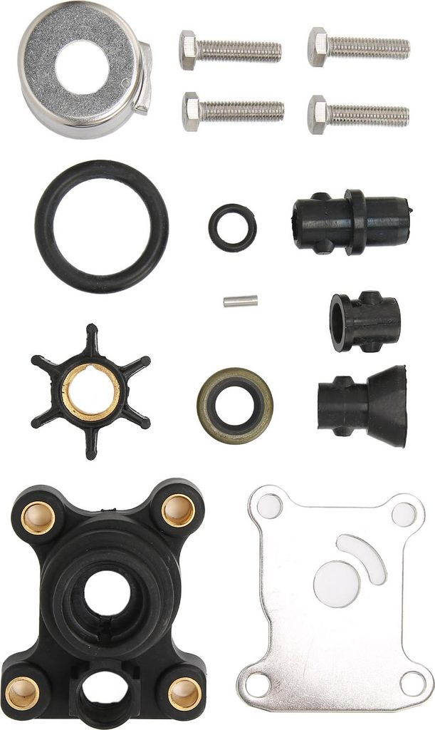 Wasserpumpenlaufrad-Reparatursatz 18-3327 für Johnson Evinrude Motorpumpen 9,9 PS 15 PS