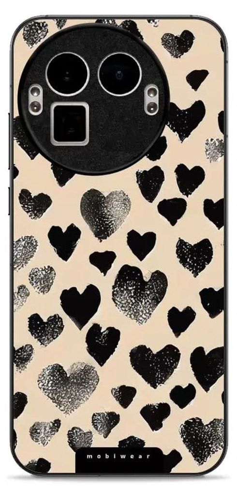 Handyhülle für Realme GT 8 Pro, Mobiwear Glossy Case, Beige Liebe