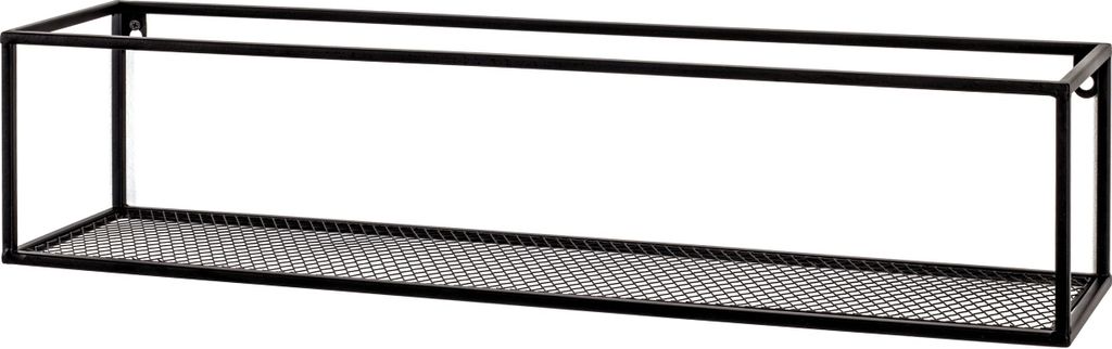 Wandregal 6 Stück schwarz aus Metall, 22573 Produktbild 