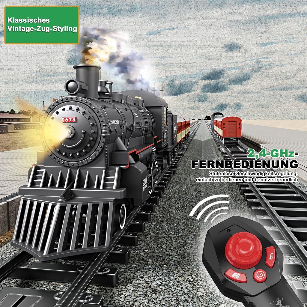 Elektrische Zug Spielzeug, Eisenbahn Elektrisch mit Produktbild 