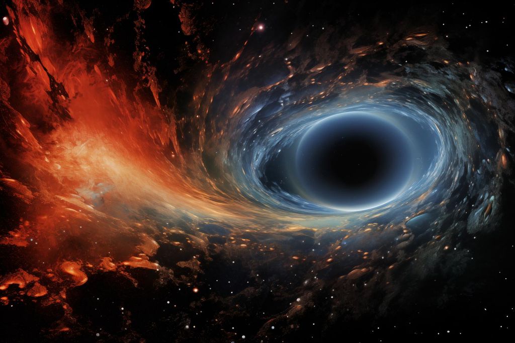 Plakat 30x20cm Unendlichkeit des Universums