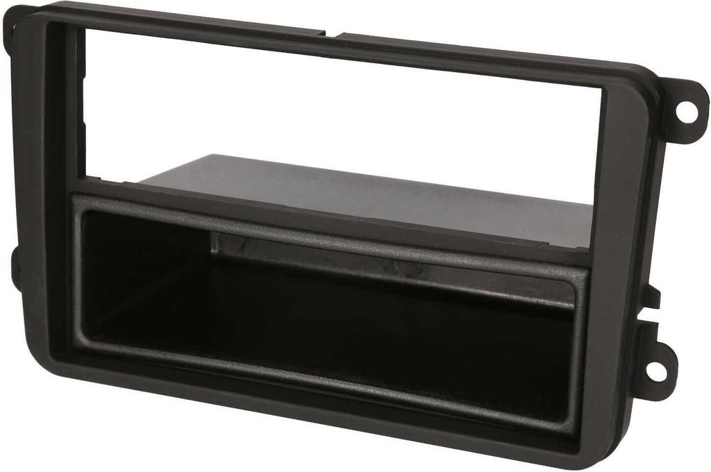 Telaio Adattatore 1 DIN Per Autoradio – Compatibile Con Audi A4 2001, In Plastica Nera - 2