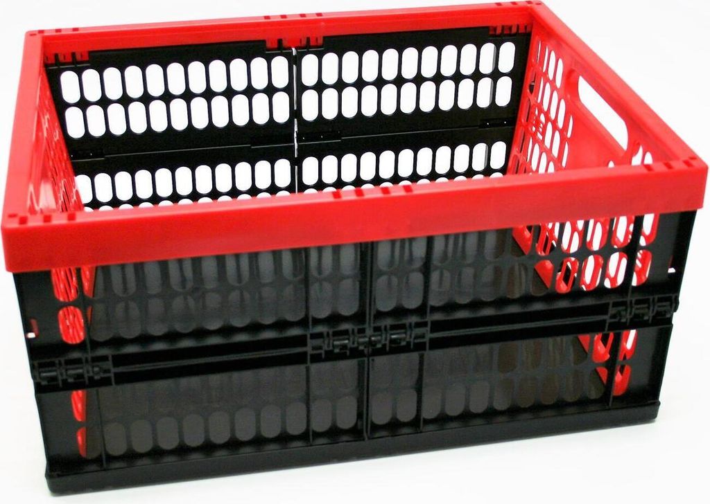 Klapp Kunststoff Plastik Box Kiste Transport Einkaufskorb Produktbild 