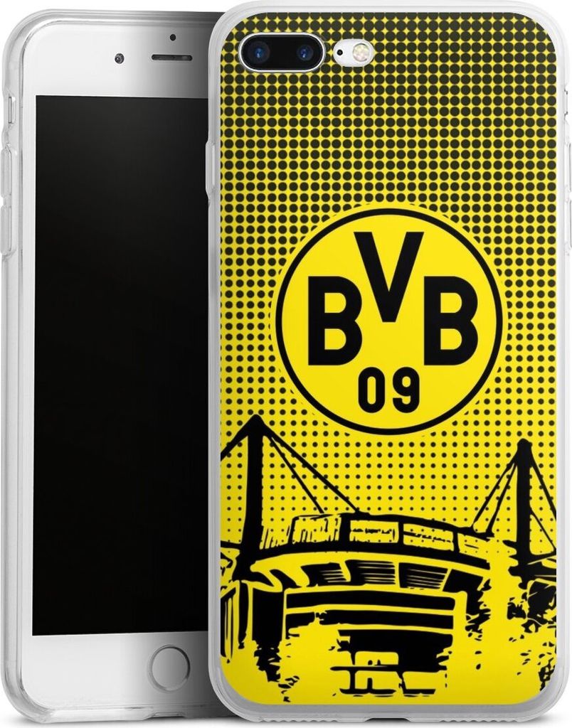DeinDesign Handyhülle für Apple iPhone 7 Plus Silikon Hülle Case Smartphone Schutzhülle BVB Borussia Dortmund Stadion