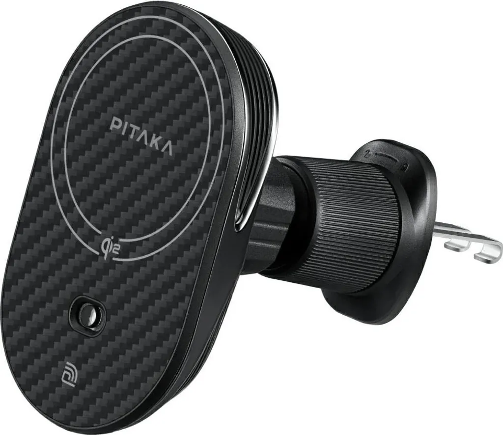 Support Voiture Magnétique 15W Qi2 Pitaka MagEZ Pro 2 NFC et MagSafe