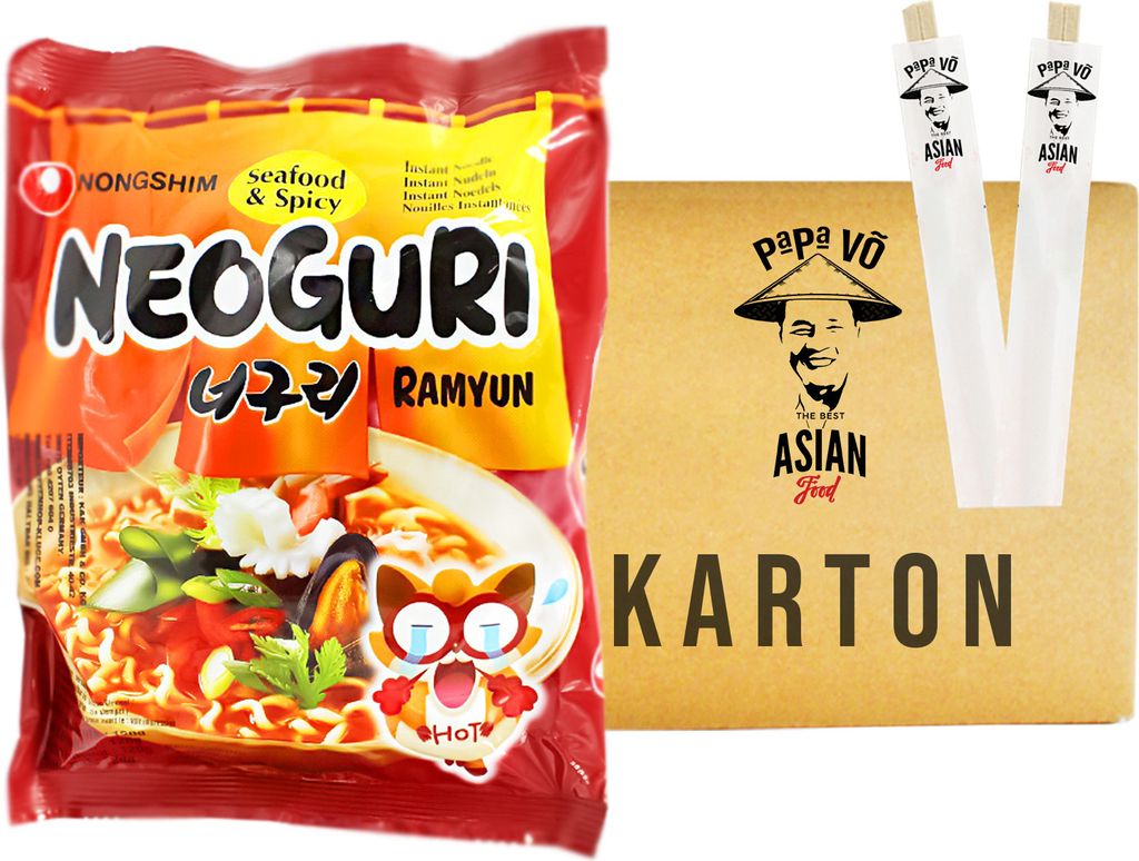 Nong Shim Neoguri Seafood & Spicy 20x120g Produktbild 
