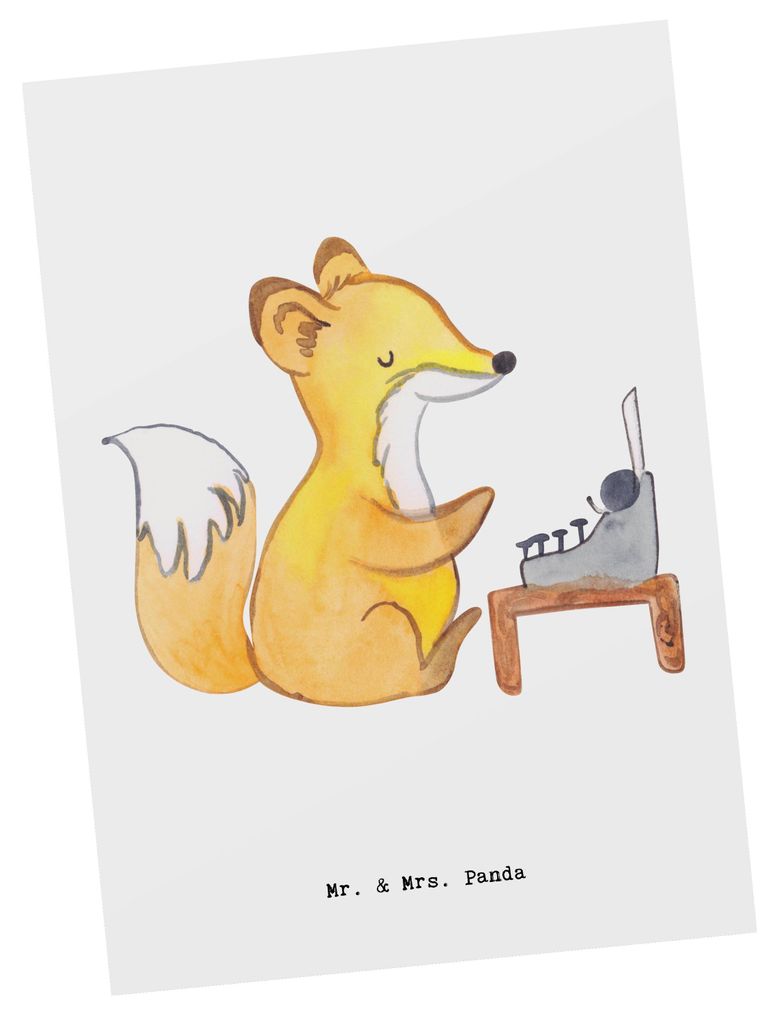 Mr. & Mrs. Panda Grußkarte Online Redakteur Herz - Weiß - Geschenk, Ansichtskarten, Postkarten, bildkarte, Postkarte, Ansichtskarte
