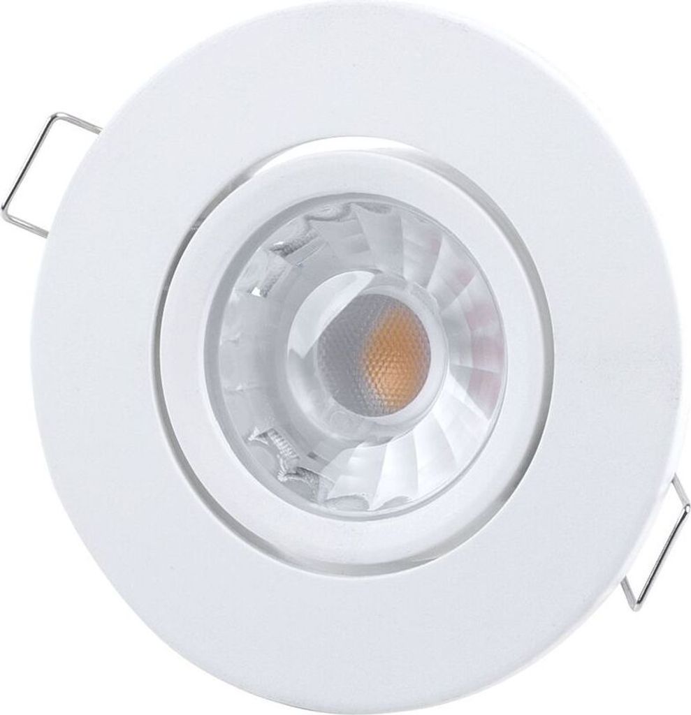 Malmbergs LED Einbauleuchte Home Weiß IP21 4,5W 320lm Produktbild 