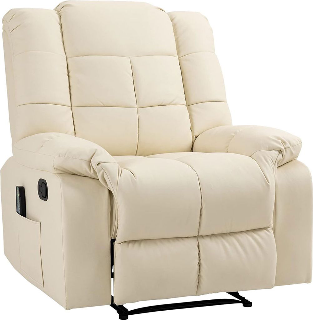 Masážní křeslo 700-124V91CW, relaxační křeslo, 8 vibračních Obrázek produktu