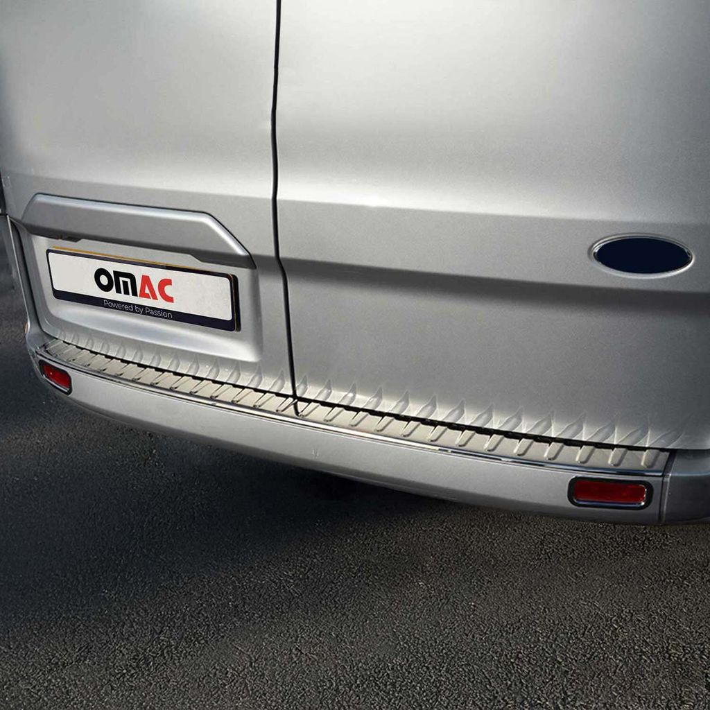 Ladekantenschutz Stoßstange für Ford Transit Tourneo Custom 2013-2022 Chrom
