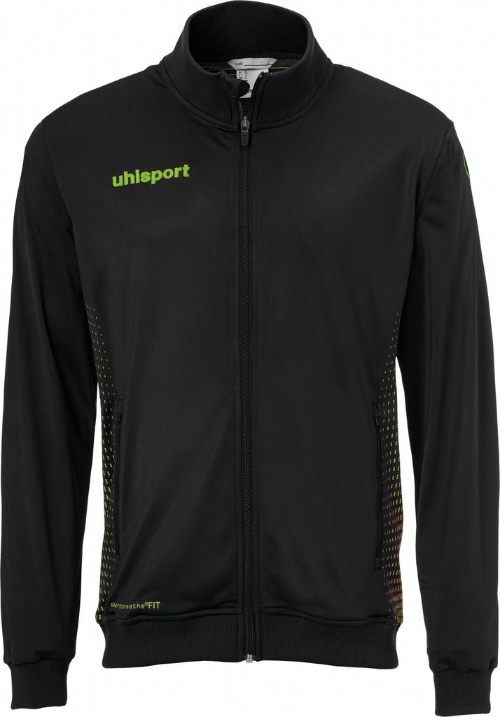 Uhlsport SCORE TRACK JACKET S schwarz/fluo grün