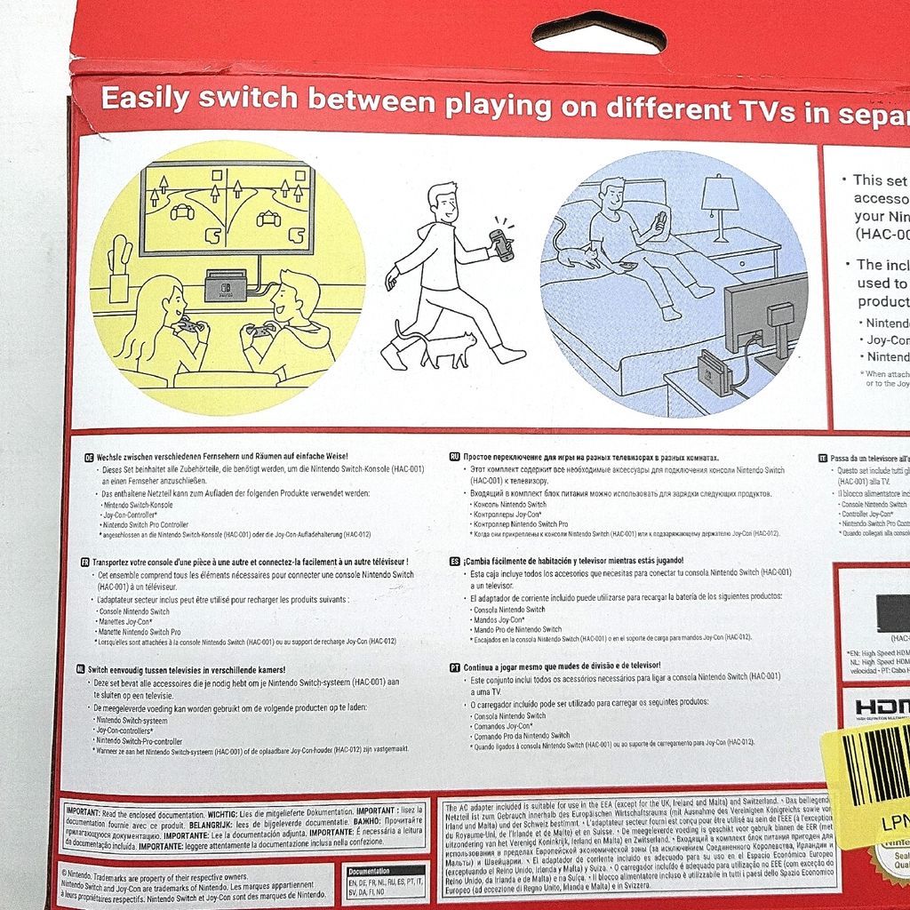 Nintendo Switch Dock Set Ladesystem Obrázok produktu 13