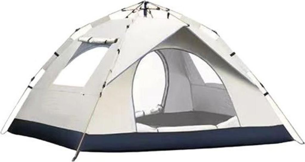 Outdoor Automatisches 3-4 Personen Zelt Doppel- oder Einzelkabine Sonnenschutz Insektenschutz Indoor Kleine Haus Zelt für Erwachsene und Kinder