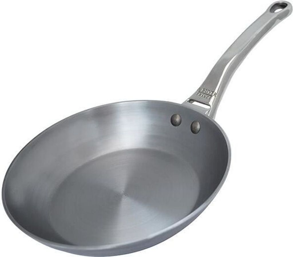 de Buyer STEEL FRY, Kolo, Viacúčelová panvica, Nerezová Obrázok produktu 