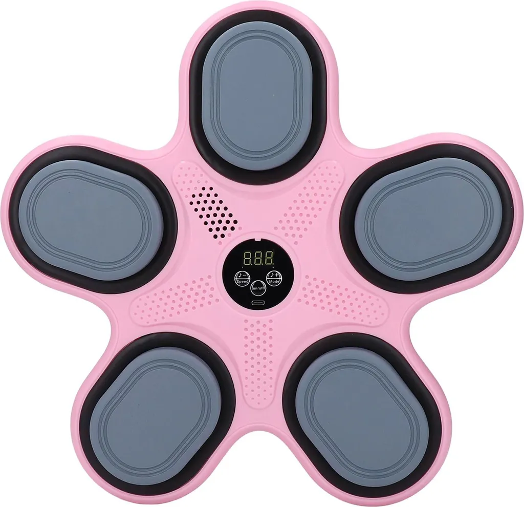 Entraînement de boxe à la maison machine musicale murale Bluetooth rose