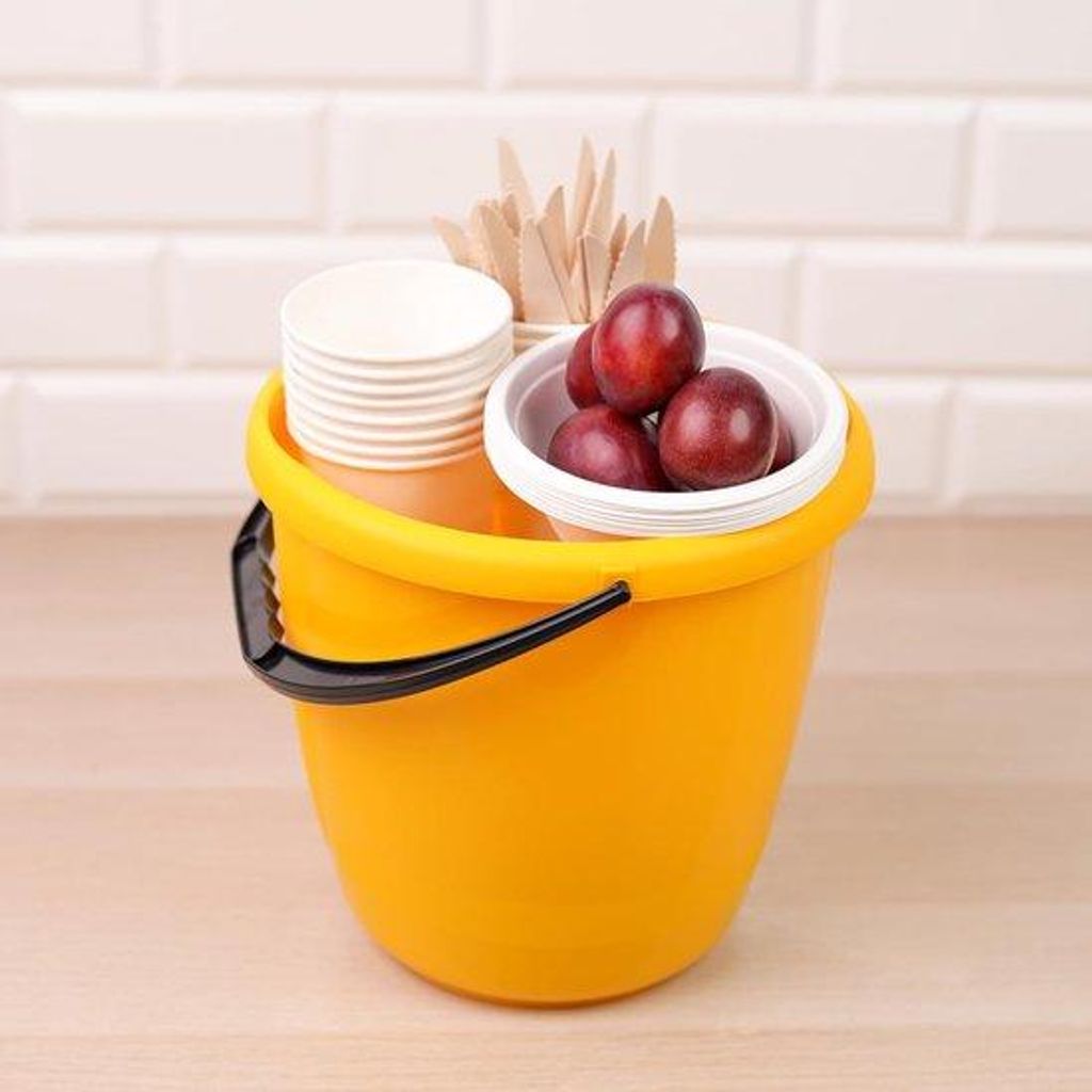 Plastik-Eimer mit Ergonomischem Griff 10 Liter