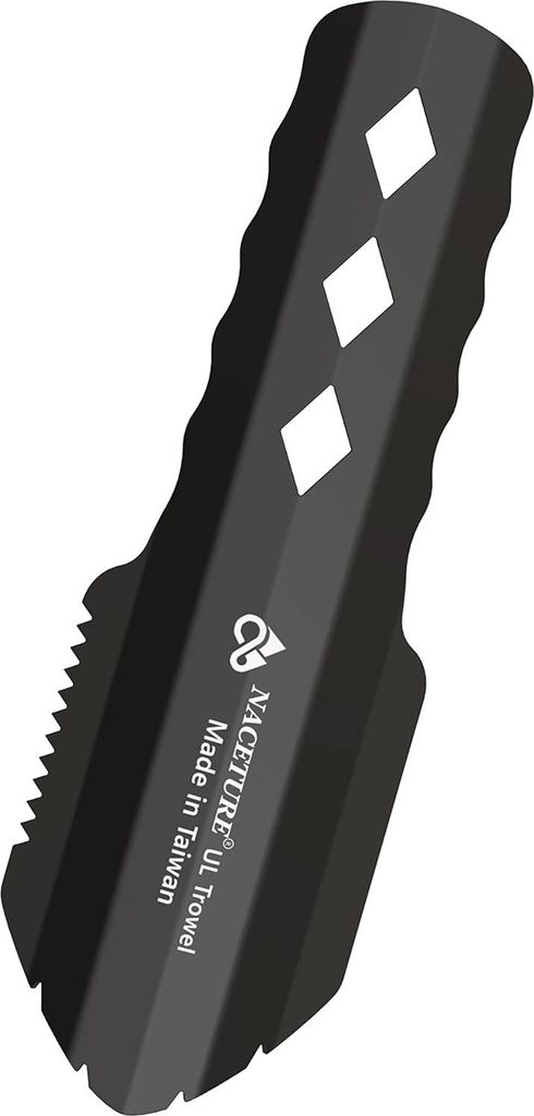 Ultraleichte Backpacking-Schaufel - Aluminium Schaufel - Kleines Multitool - Langes Handgriff-Design - Wandern Camping Survival