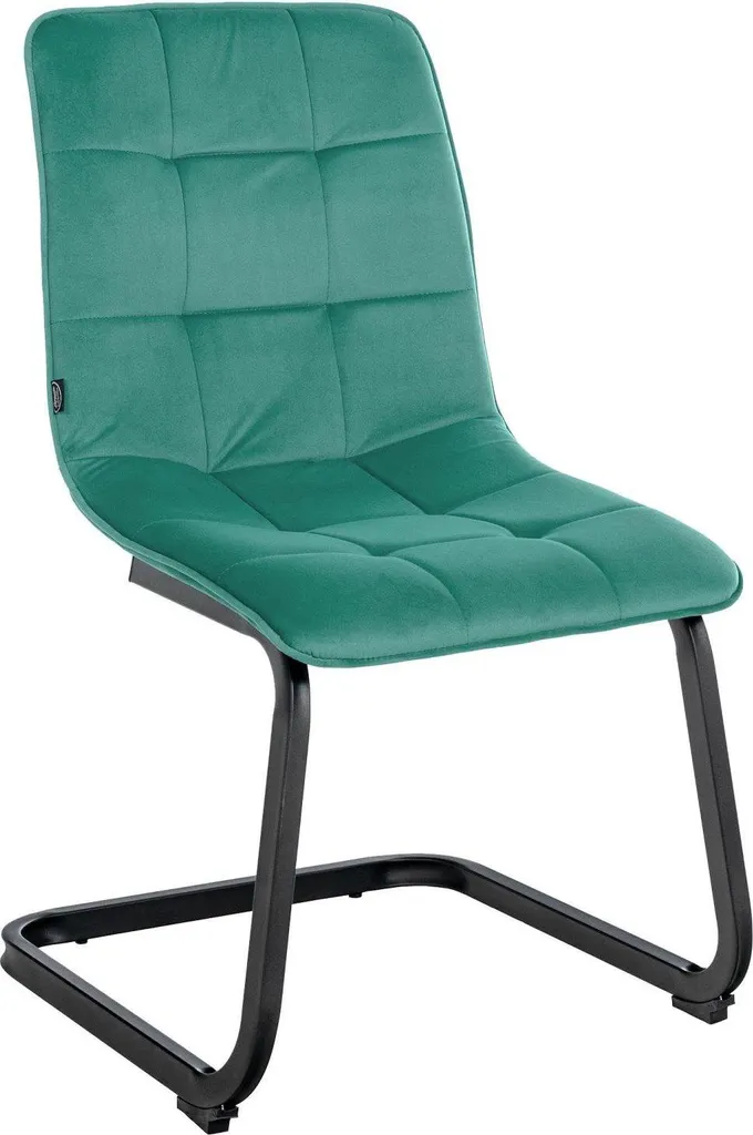 Sedia da Pranzo in Velluto Verde: Comfort Elegante e Design Moderno