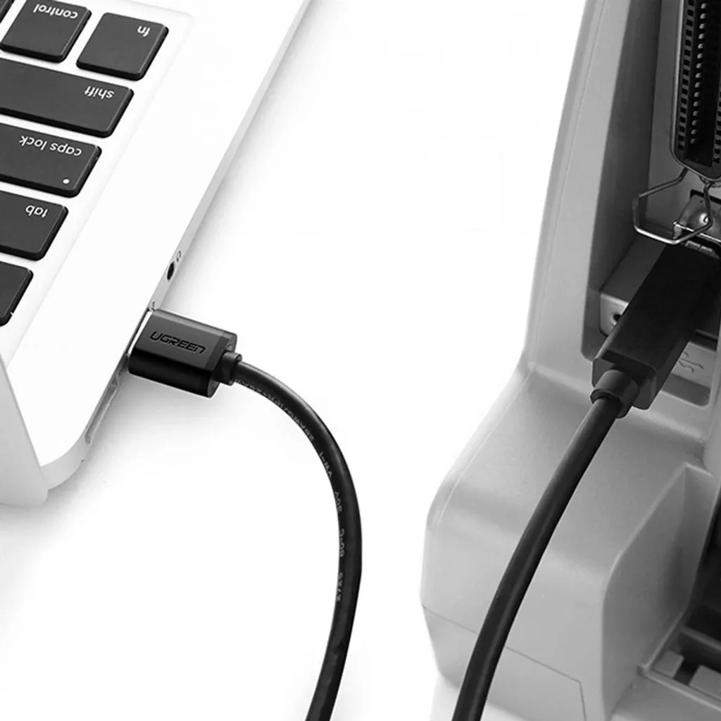 Cavo USB 3.0 per Stampante Ugreen US210 1m | 5Gbps Professionale Nero - 10