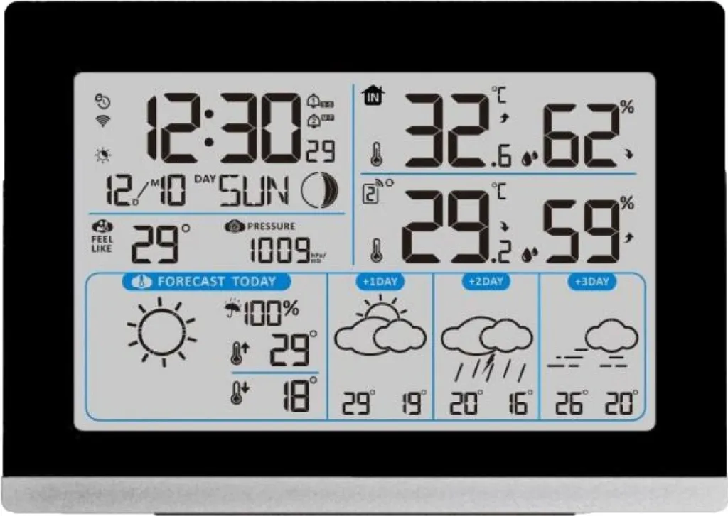 Station météo connectée WD 2100 Technoline avec appli smartphone