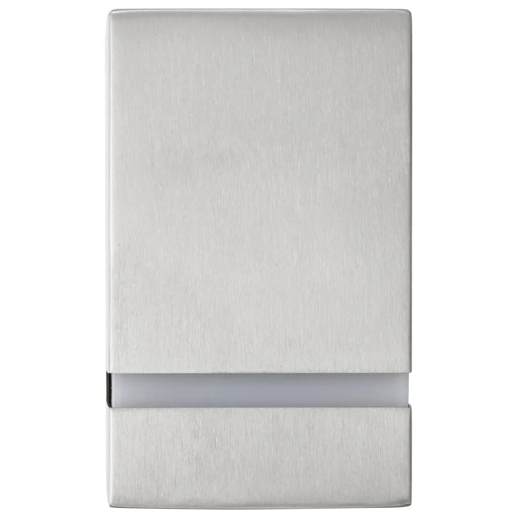 Lampe Murale Argentée Rectangulaire 35W Extérieure Pack de Deux - 5