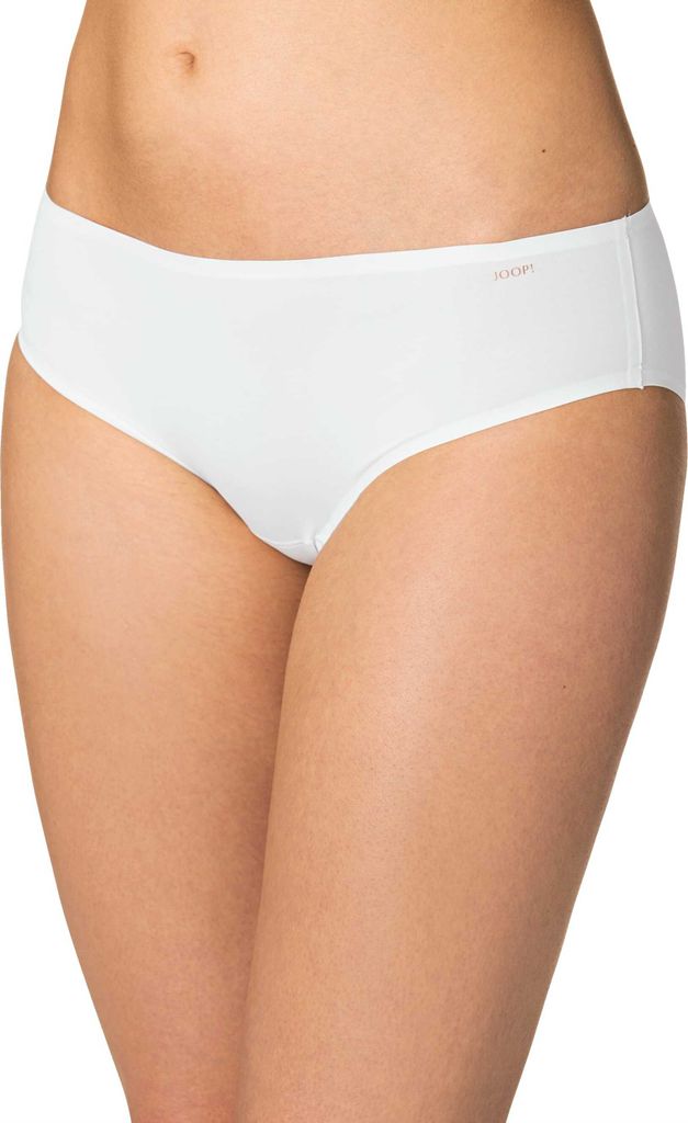 Joop! Damen Panty Slips Panties nahtlos Seamless Panty-Slip S M L XL, Farbe:Weiß, Wäschegröße:XS, Artikel:-505 ecru