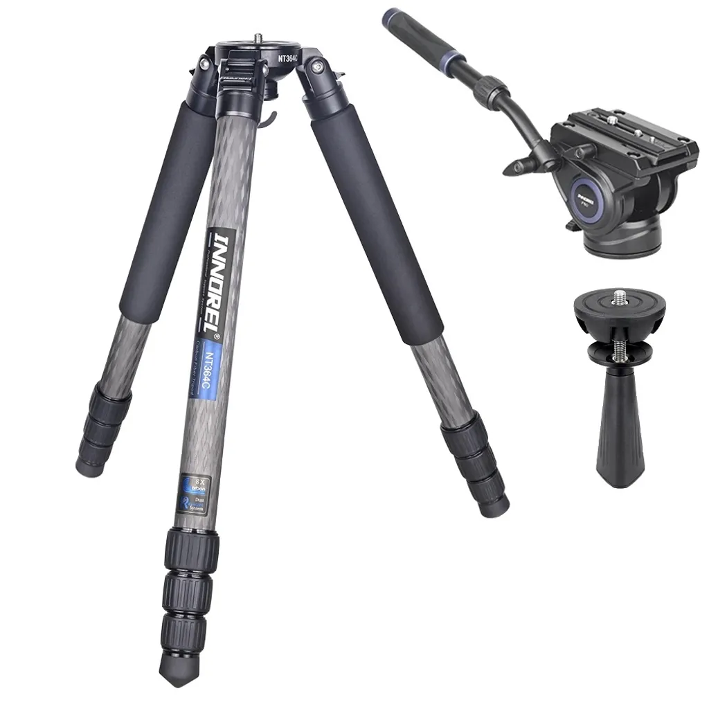 Trépied Professionnel en Fibre de Carbone 160cm BL75 F80 Charge 25kg