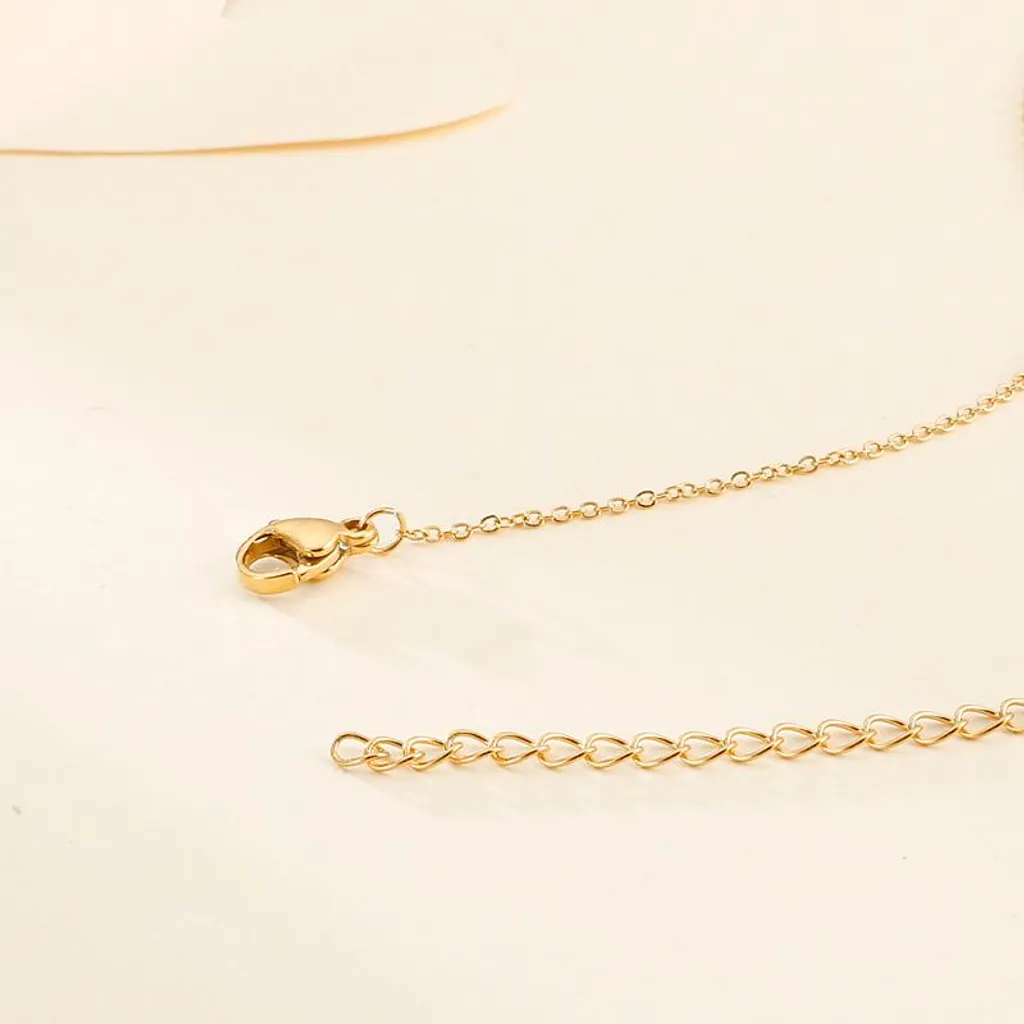 Set composto da collana e orecchini in oro con motivo elefante in acciaio - 6