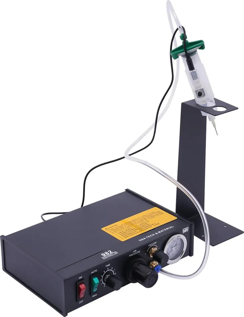 Dispenser Pneumatico 982 - Riduzione Sprechi Pasta Saldante e Colle