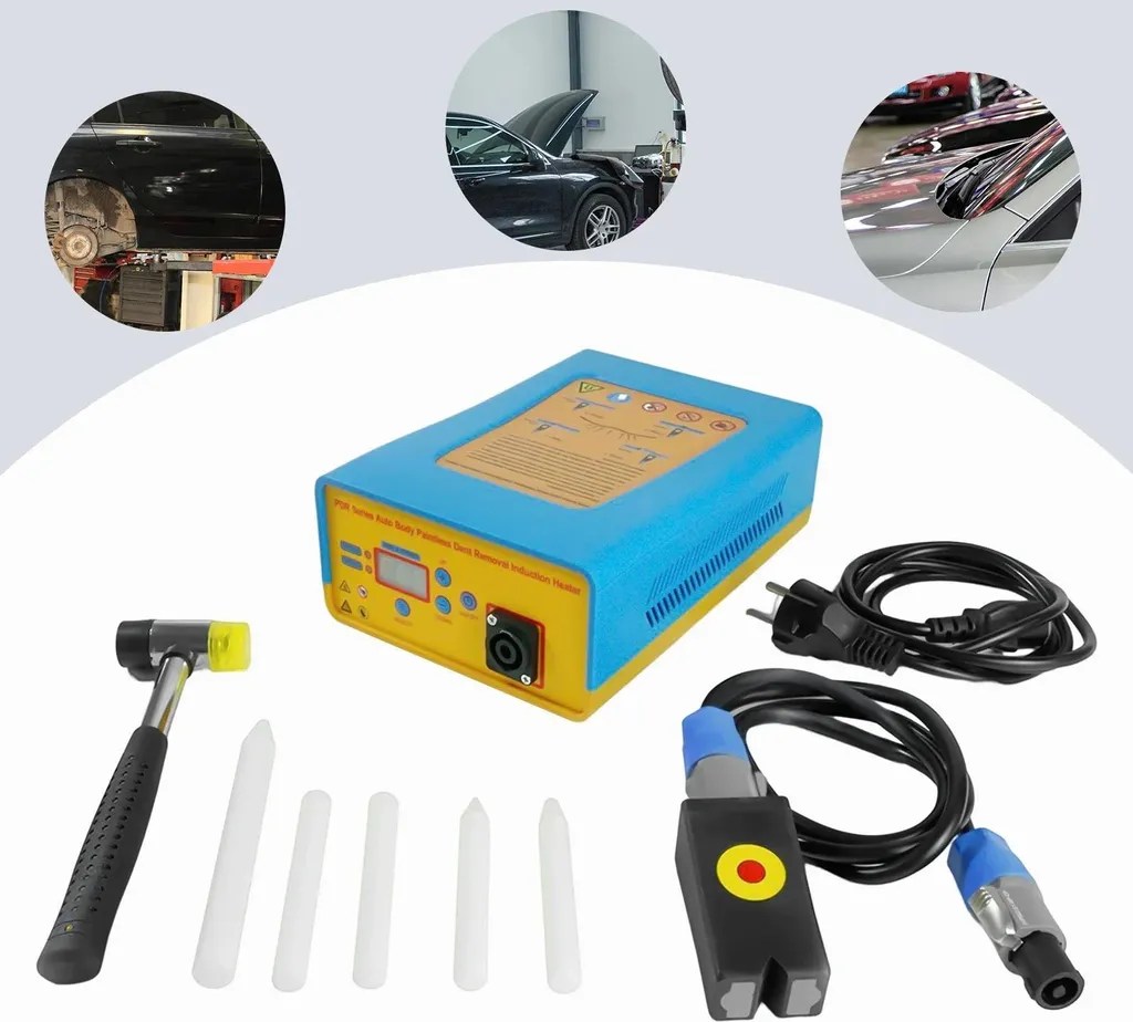 Kit débosselage carrosserie acier - Solution induction pour grêle 220V - 5
