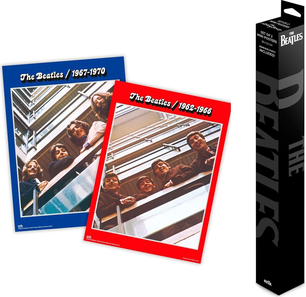 The Beatles Poster Unisex Set Mini Poster The Beatles multicolor Standard