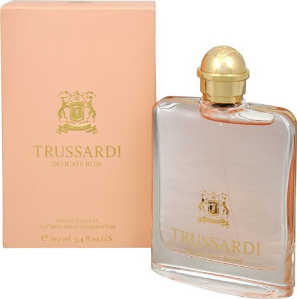 Trussardi Delicate Rose Eau De Toilette Spray 100ml