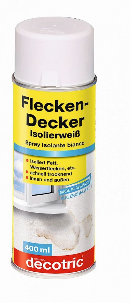 Decotric Flecken-Decker Isolier-Spray 400 ml weiß Produktbild 