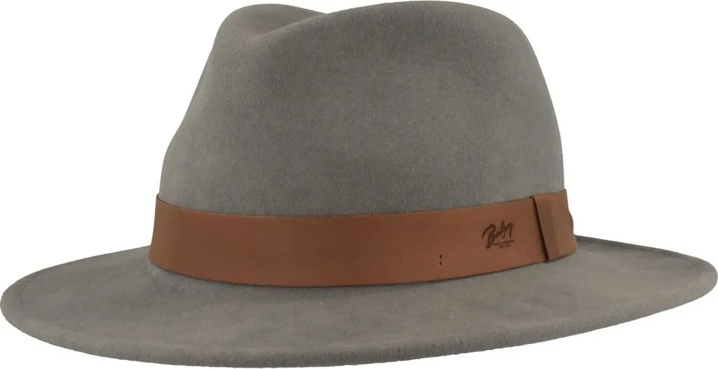 Chapeau Bailey Outdoor indéformable en feutre avec bandeau en cuir