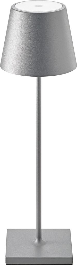 SIGOR LED Akku-Tischleuchte "NUINDIE 380" INDOOR & OUTDOOR 2,2W 827 (Warmton-extra) Anthrazit USB-C