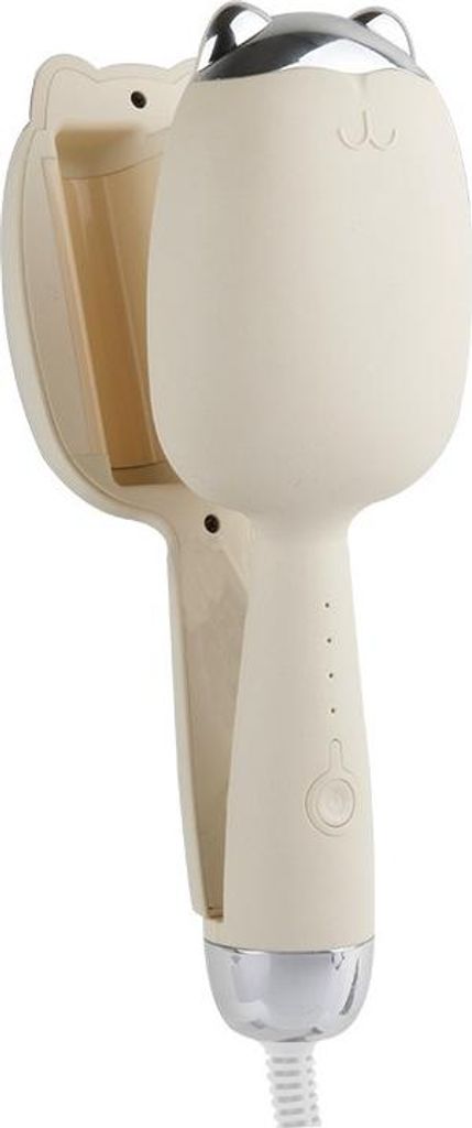 INF 32mm Katzenpfoten Lockenstab - Mühelose Wellen mit Temperaturregelung Beige