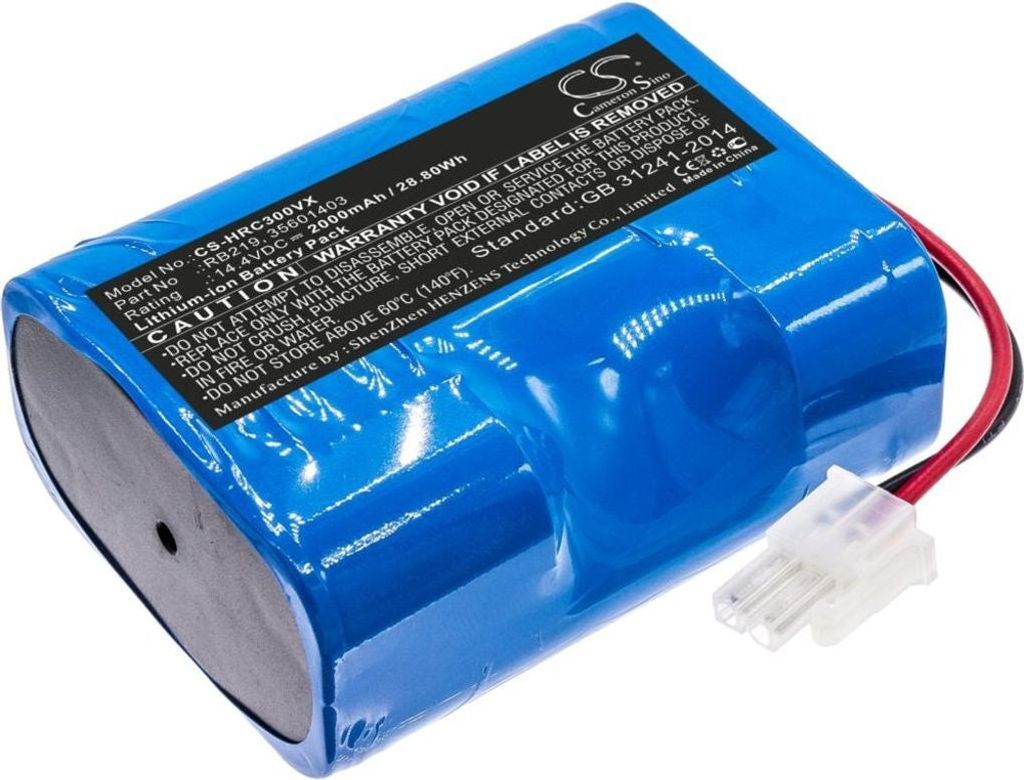 Akku für Hoover RBC030, RBC050 und andere, 2000 mAh, Li-Ion
