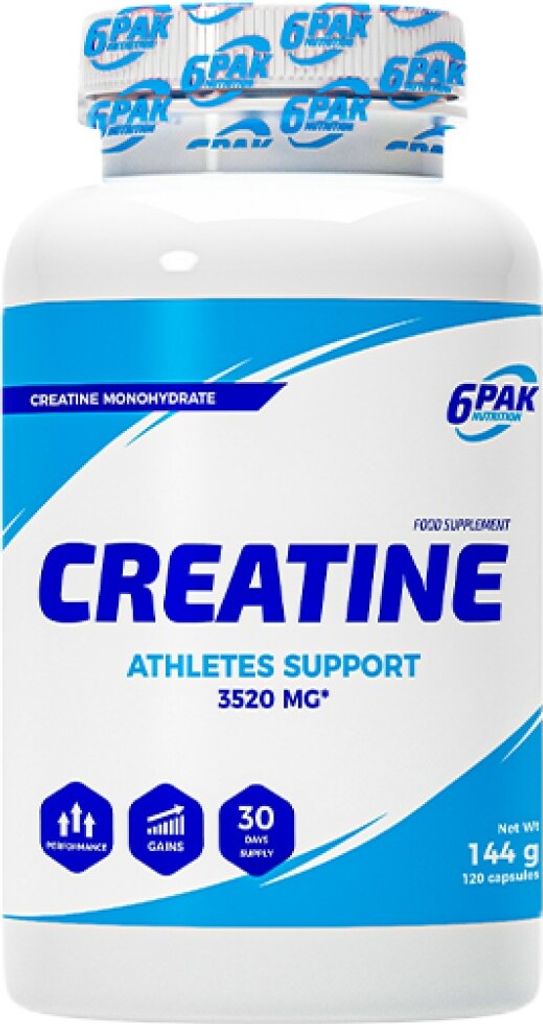 6PAK Nutrition | Creatine Monohydrate Caps
