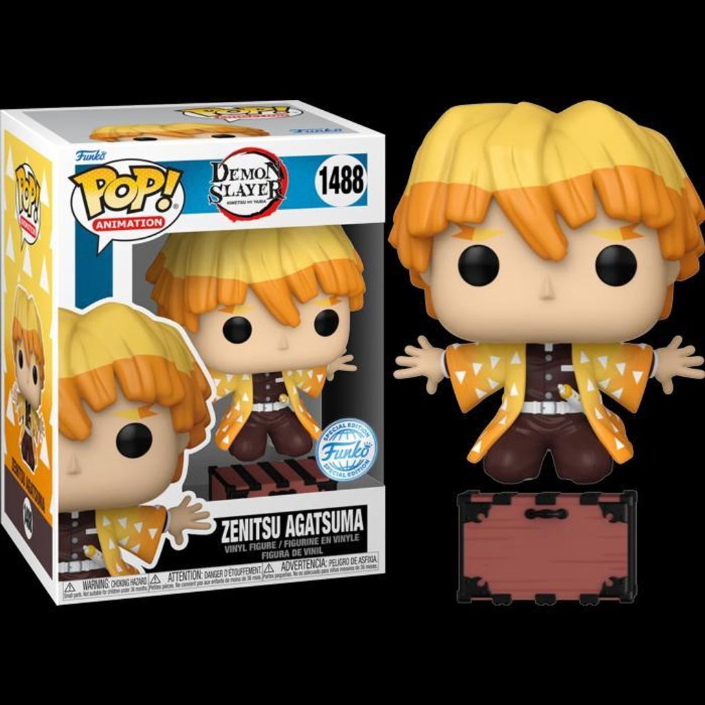 Zenitsu Agatsuma (w pozycji klęczącej) - Figurka Funko Pop! Zdjęcie produktu 
