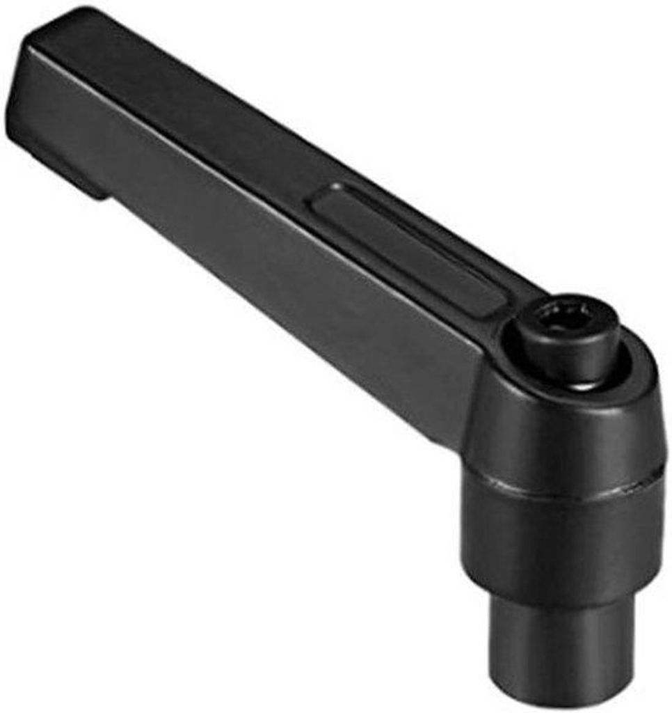 Anpassbare Klemgriff M6 M8 M10 weiblich Drahtschlauch Schwarz - Maschinenschrauben