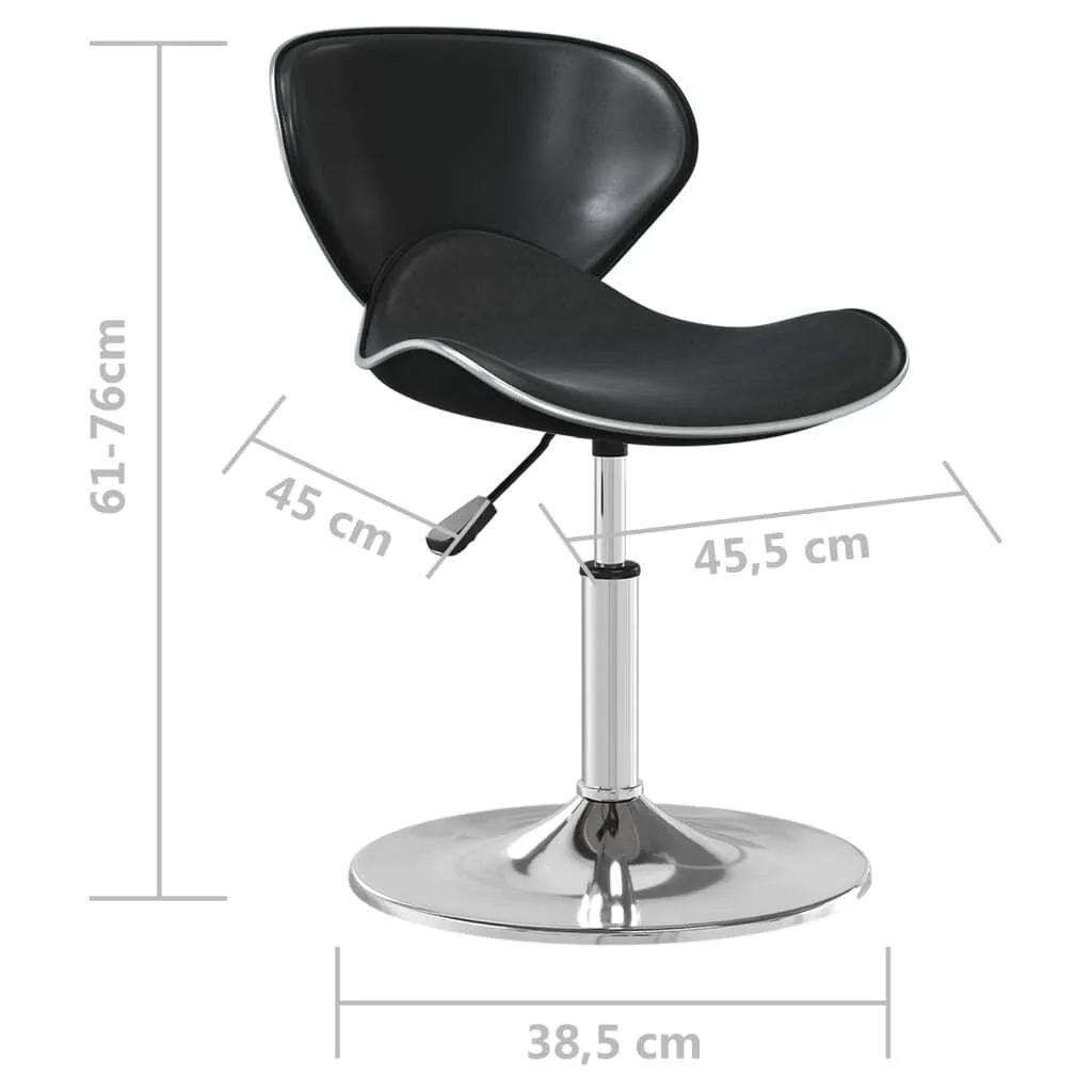 Set Sedie Pranzo Ecopelle Nera: Comfort per Tutta la Famiglia - 8