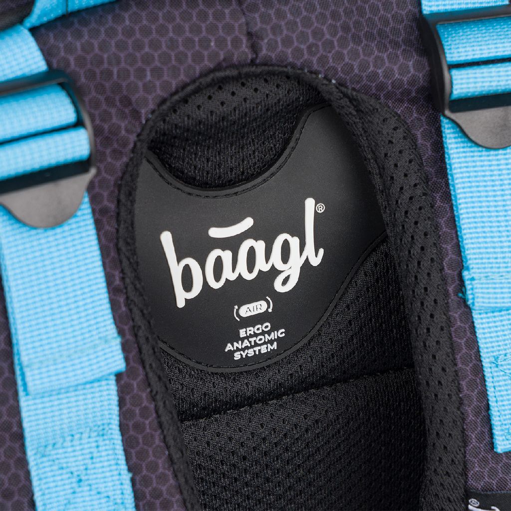 Baagl Schulrucksack für Jungen Teenager - Skateboard Produktbild 9
